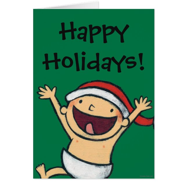 Leslie Patricelli's Baby Dancing In Santa Hat (Front)