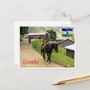 Lesotho - Basotho - Postcard
