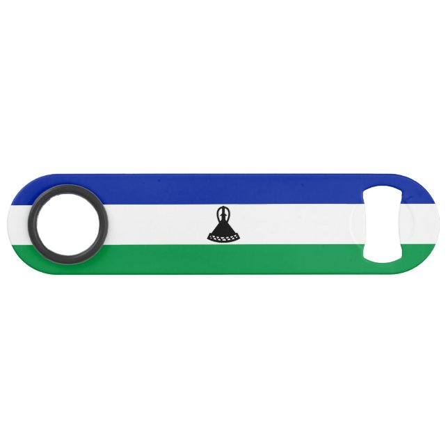 Lesotho Flag Bar Key (Front (Horizontal))