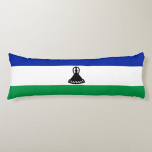 Lesotho Flag Body Pillow