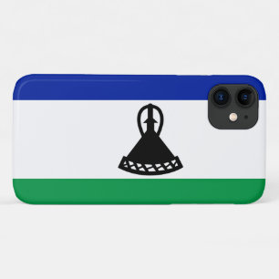 Lesotho Flag iPhone 11 Case