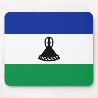 Lesotho Flag Mousepad