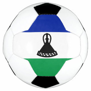 Lesotho Flag Soccer Ball