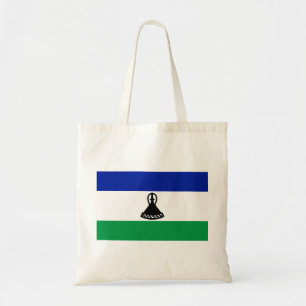 Lesotho Flag Tote Bag
