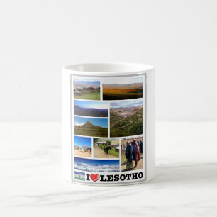 Lesotho - I Love - Coffee Mug