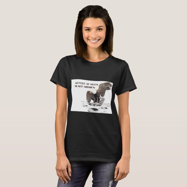 L'espace 1969 de mission de lune de T-shirts (Devant entier)