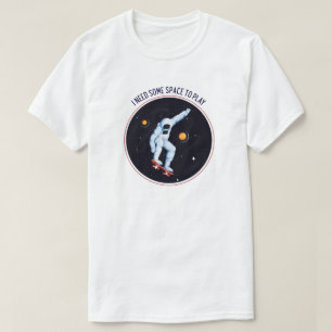L'espace astronaute embarquant amusant T-shirt lud