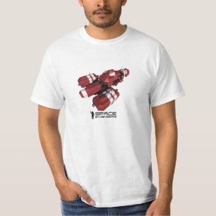 L'espace machine le T-shirt des hommes - bateau