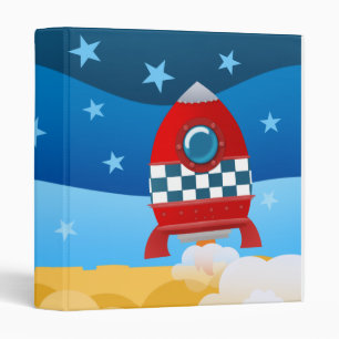 L'espace Rocket - dossier de classeur