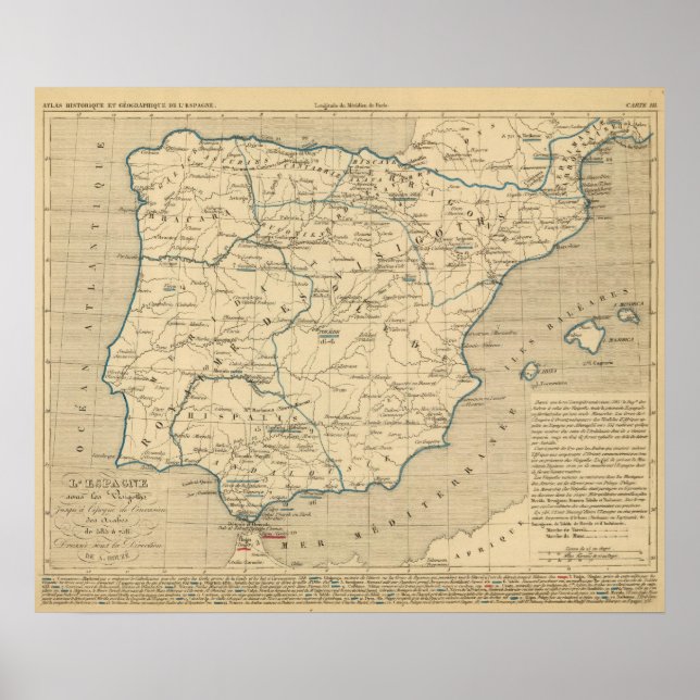 L'Espagne 585 a 756 Poster (Front)