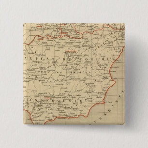 L'Espagne 756 a 1030 2 Inch Square Button