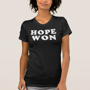 L'espoir a gagné le T-shirt de victoire d'Obama