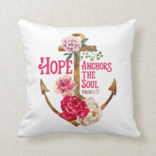 L'espoir ancre le coussin d'âme