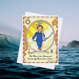 L'espoir est une carte de Fête des pères Ancre