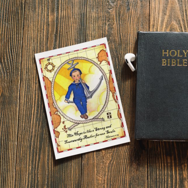 L'espoir est une carte postale Inspiration Ancre (Créateur téléchargé)