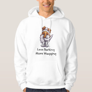 Less Barking, More Wagging Hoodie