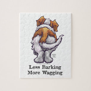 Less Barking, More Wagging Jigsaw Puzzle
