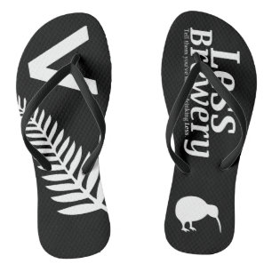 Less Brewery New Zealand Jandals Flip Flops