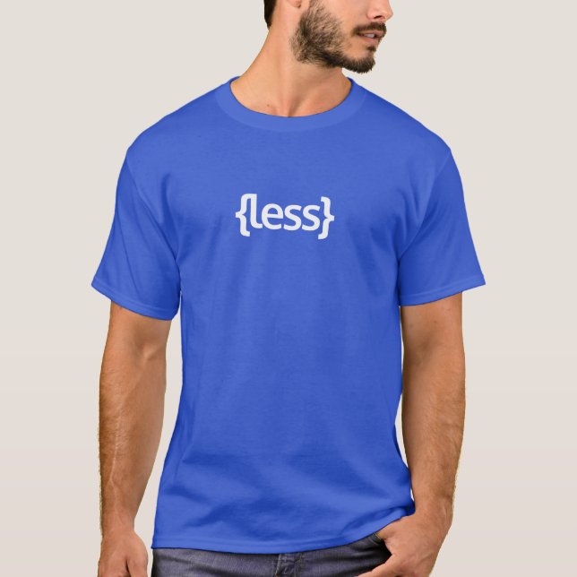 Less CSS T-shirt (Front)