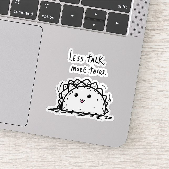 Less Talk More Tacos (Detail)