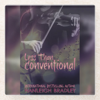 Less Than Conventional Glass Coaster