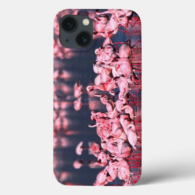 Lesser Flamingos (Phoeniconaias minor), Africa, Case-Mate iPhone Case (Back)