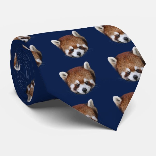 Lesser Panda Tie (Rolled)