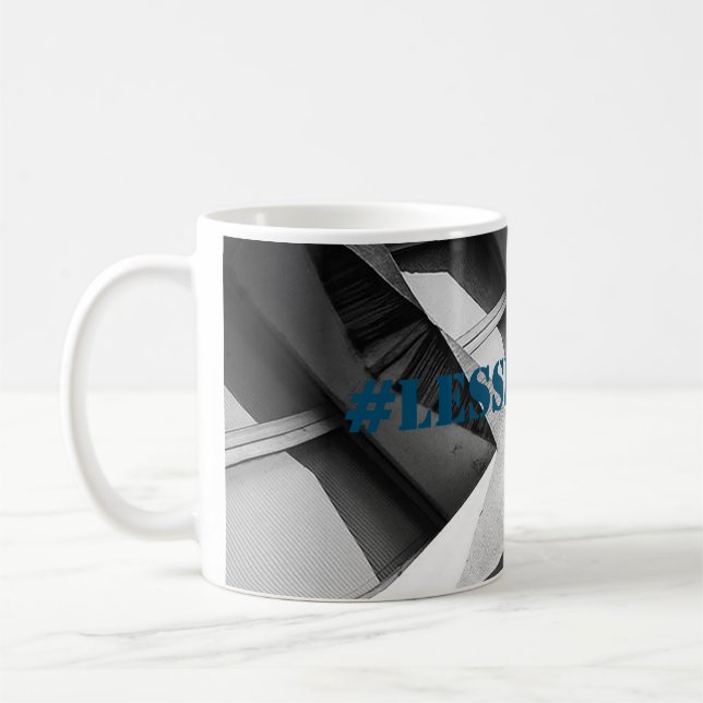 #lessisabore coffee mug (Left)