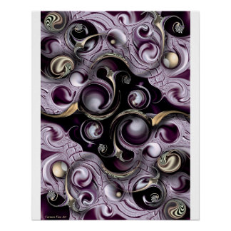 "Lesson of Creation",  Glossy Poster