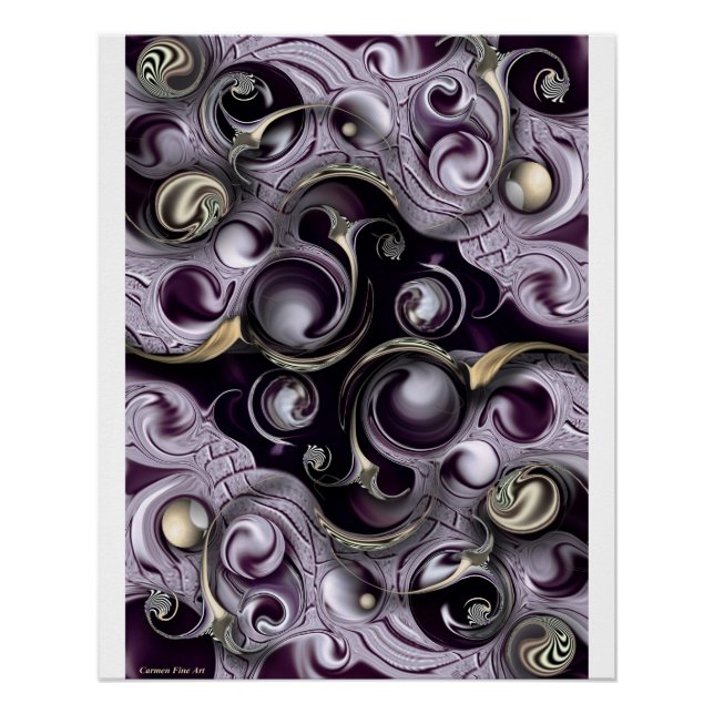 "Lesson of Creation",  Glossy Poster (Front)