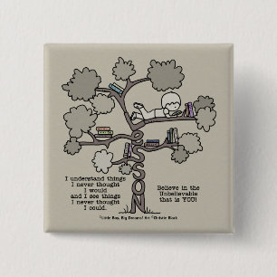 Lessons Learned 2 Inch Square Button