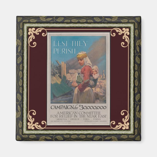 Lest They Perish Poster Magnet (Front)