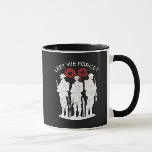 Lest We Forget Mug
