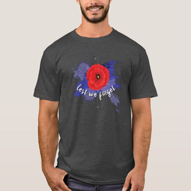 Lest We Forget T-Shirt (Front)