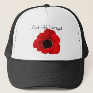 Lest We Forget Trucker Hat