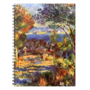 L'Estaque by Pierre Renoir, Vintage Impressionism Notebook