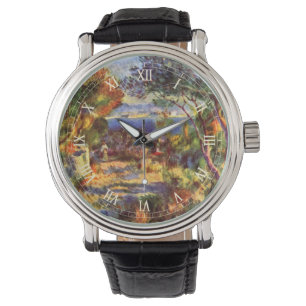 L'Estaque by Pierre Renoir, Vintage Impressionism Watch