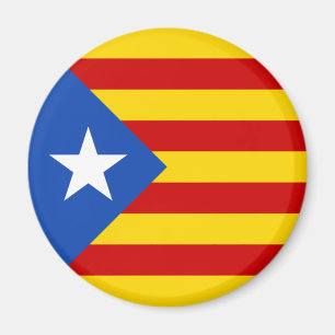 "L'Estelada Blava" Catalan Independence Flag Magnet