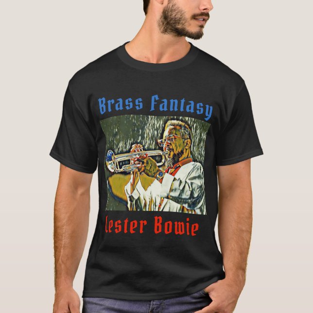Lester Bowie Jazz Trumpet T-Shirt (Front)