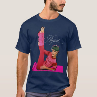 Let39s Get Physical Olivia NewtonJohn 1980s Design T-Shirt