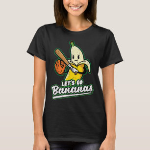 Let's Go Banana Funny Men Boys Kids T-shirt.pn T-Shirt