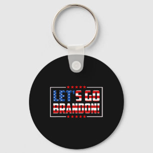 Let#39;s Go Brandon1 Keychain