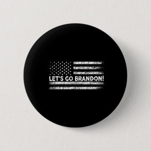 Let#39;s Go Brandon Joe Biden Chant Impeach Biden 2 Inch Round Button