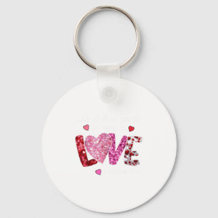 Let All That You Do Be Done In Love, Christian Val Keychain