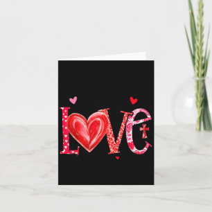 Let all that you do done love christian valentine card