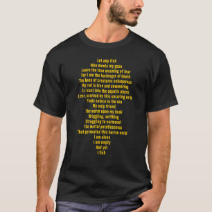 Let Any Fish Who Meets My Gaze Funny Quote T-Shirt