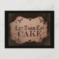 "Let 'Em Eat Cakes