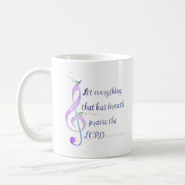 Let Everything That Has Breath Praise Mug (Left)