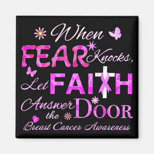 Let FAITH Answer the Door Magnet