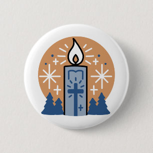 Let Faith Shine Bright 2 Inch Round Button